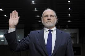 Jon Corzine, former CEO of M.F Global Inc